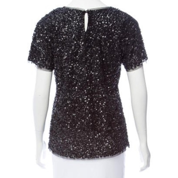NWOT Gryphon Sequin Top - Picture 2 of 6